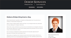 Desktop Screenshot of deborservices.com